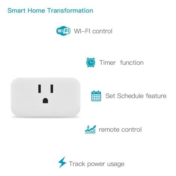 Intelligent WiFi SmartPlug Voice Control