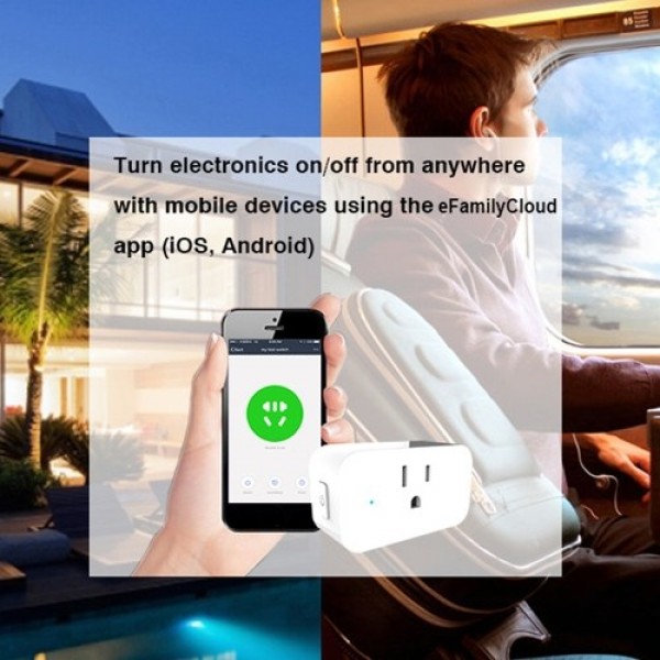 Intelligent WiFi SmartPlug Voice Control