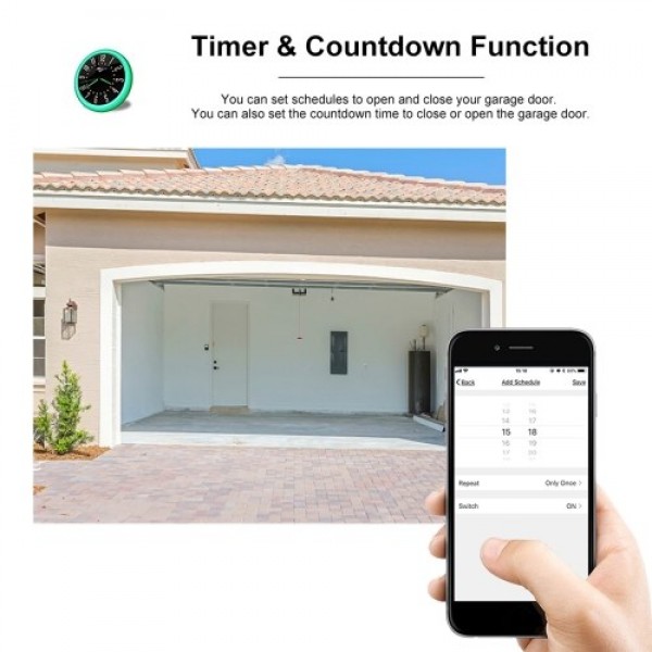 WIFI Intelligent Garage Door Opener Controller