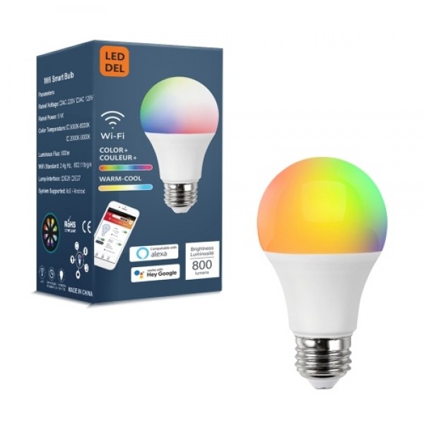 1PCS Smart WIFI LED Bulb