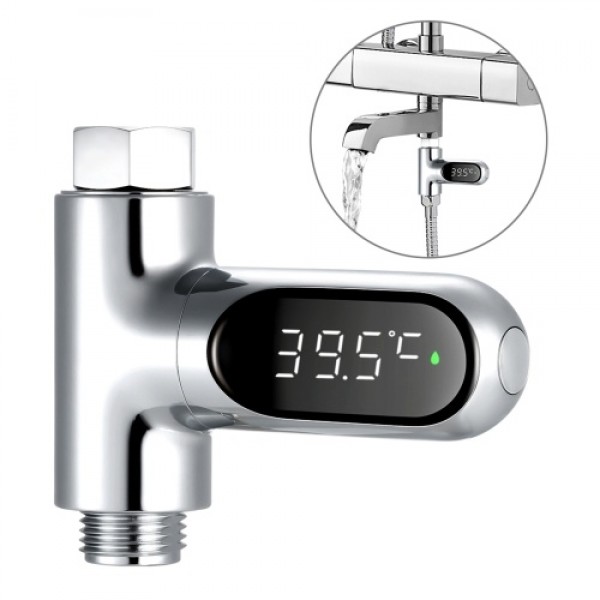 Digital Shower Thermometer ℃/℉ Bath Temperature Monitor