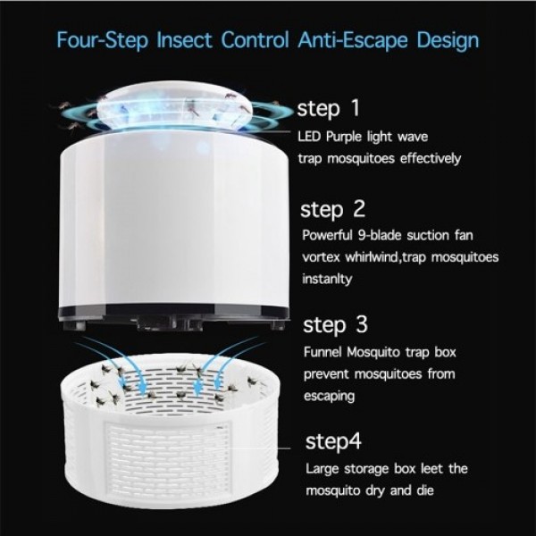 Household Mosquito Killer Lamp Inhalation Mosquito Trap Lamp