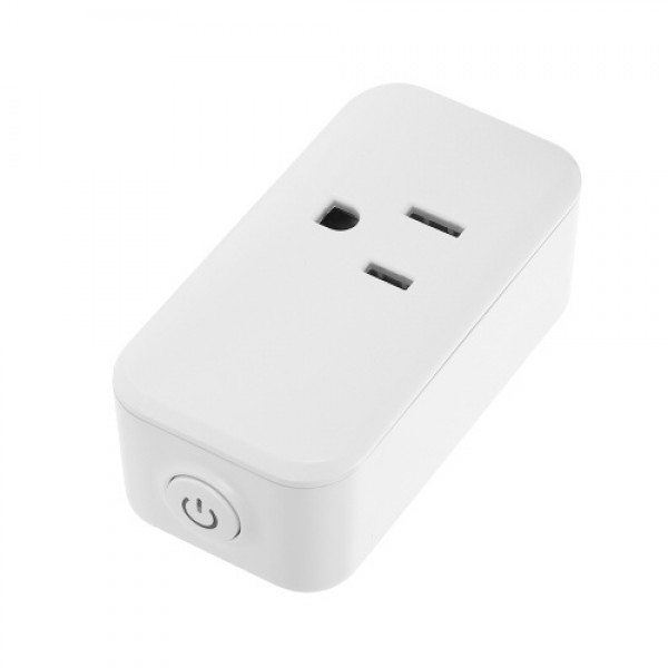 Mini WIFI Smart Socket with Bulgy On/Off Button