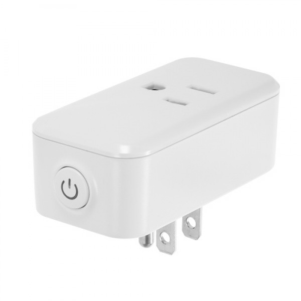 Mini WIFI Smart Socket with Bulgy On/Off Button