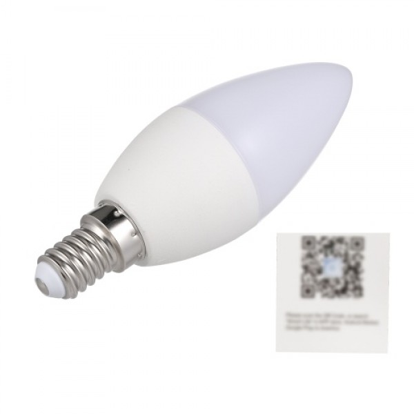 WiFi Smart Bulb RGB+W+C LED Candle Bulb