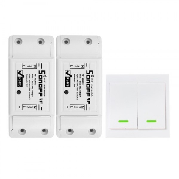 1PCS SONOFF RF Wifi Switch RF 433MHz Compatible with Alexa