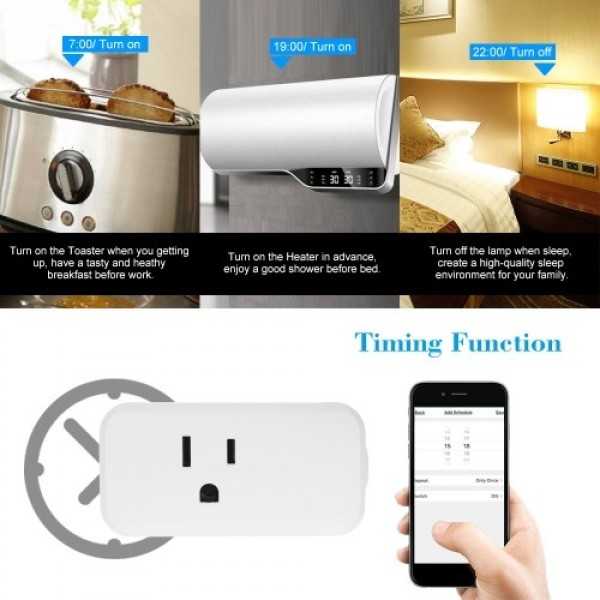 Mini Wifi Smart Socket Bulgy On/Off Button