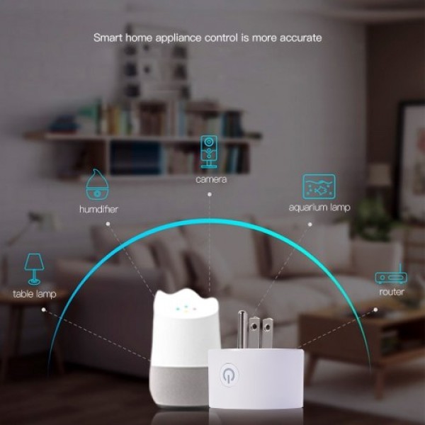 WIFI Plug Smartplug Timing Socket by Wireless Voice Intelligent Control RC Car Remote Control Home US Type