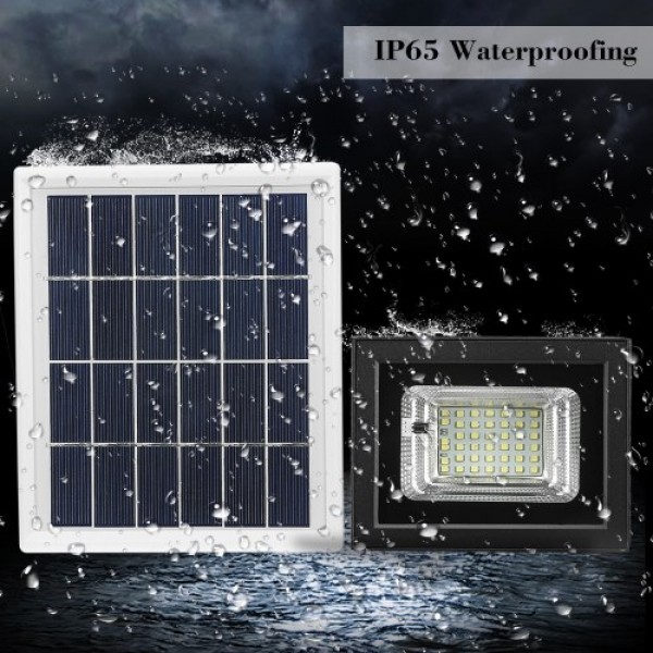 LED Solar Powered Floodlight 42LED Light Beads