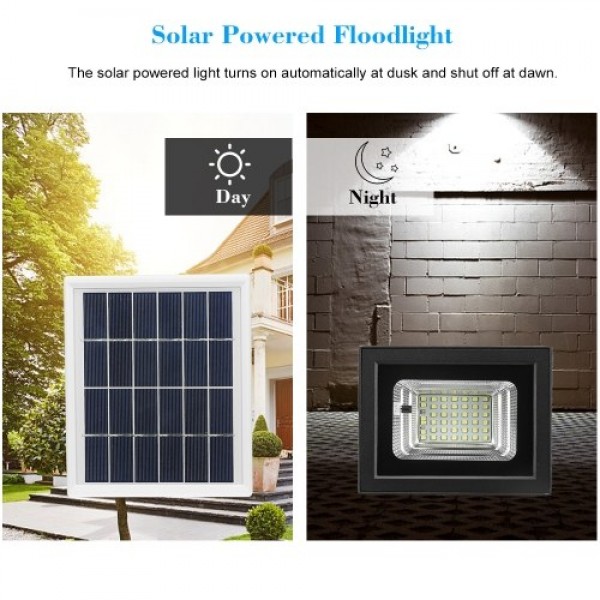 LED Solar Powered Floodlight 42LED Light Beads